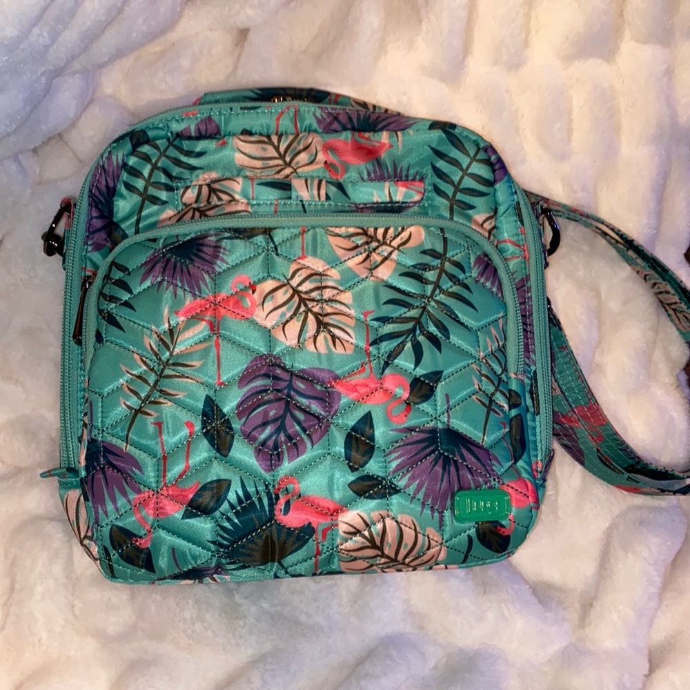 Lug Ranger Crossbody in Flamingo Mint